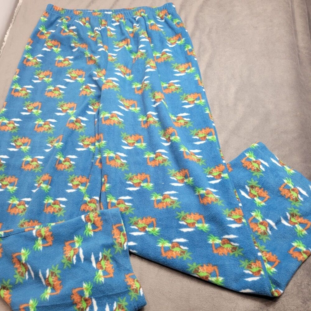 Leveret Mens‎ Dinosaur Print Fleece Pajama Pants X-Large